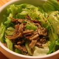 pinomi's cooksnap of when they made きのことベーコンのホットサラダ♪.