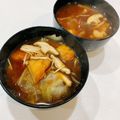 ゆにこーん☆'s cooksnap of when they made 今夜はコレ♪こくうましょうが天みそ汁.