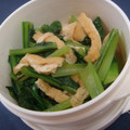 kohn's cooksnap of when they made ♪小松菜と油揚げのおひたし♪.