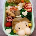 Chaaa_room's cooksnap of when they made ツムツムキャラ弁☆美女と野獣 ベル.