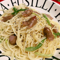 みっくママ's cooksnap of when they made ウィンナと長ネギの和風パスタ.