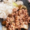 あたむ❤189's cooksnap of when they made ***青梗菜と茄子の挽肉炒め***.