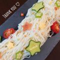 Ｋotonosuke's cooksnap of when they made 七夕 天の川そうめん.
