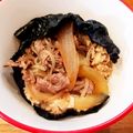 あーこ姐's cooksnap of when they made 料理中のお肉で、お握り.