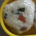クックUL8OCM☆'s cooksnap of when they made 小松菜とさくらえびのおにぎり.