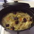 ぴぎーさんちのごはん's cooksnap of when they made 棗とクコの実、ゴボウの薬膳スープ.