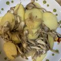 ☆☆☆すいか☆☆☆'s cooksnap of when they made 簡単♪新じゃが舞茸ガーリックバター炒め.