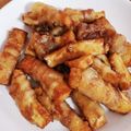 3姉妹ちゃんママ's cooksnap of when they made 簡単ボリューム満点☆厚揚げの豚バラ巻き.