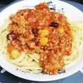 ひなたんママ＠★☆'s cooksnap of when they made ♡あっという間にペロリ簡単ボロネーゼ♡.