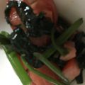 ma___111's cooksnap of when they made わかめとミニトマトのポン酢和え.