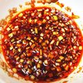 きなこもっちり's cooksnap of when they made レンジで簡単！ラー油でピリ辛★油淋鶏たれ.