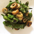 しゅくじょ's cooksnap of when they made シシトウと竹輪のめんつゆマヨ炒め.