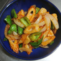 オジョー♪'s cooksnap of when they made ちくわとピーマンの甘辛炒め.