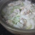 茉優's cooksnap of when they made 軟骨までやわらか☆鶏手羽元と大根の土鍋煮.