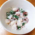mi626's cooksnap of when they made ＊タコ＆ほうれん草のマヨわさび和え＊.