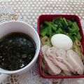 猫まんま☆'s cooksnap of when they made 和風カレーつけ麺♪残りカレーのリメイク.