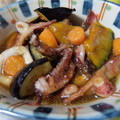 ひろみつばち's cooksnap of when they made 揚げなすとイカの中華炒め.