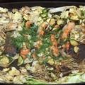 tarokichi6's cooksnap of when they made 鮭のちゃんちゃん焼き（フライパン使用）.