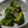 ヨシヨッシー's cooksnap of when they made ブロッコリーとベーコンのガーリック炒め♪.