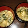 ぴーたー's cooksnap of when they made 水菜の中華スープ.