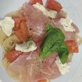 虎徹のママ's cooksnap of when they made トマトと生ハムの冷製パスタ.