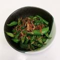 choco4755's cooksnap of when they made 万願寺とじゃこの炒めもの☆生姜入り.
