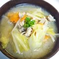 dana_375's cooksnap of when they made 具だくさん！ゴマ豚味噌汁.