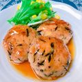 ☆３匹の子ぶた☆'s cooksnap of when they made ひじき煮リメイク♥ヘルシー豆腐ハンバーグ.