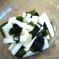 dana_375's cooksnap of when they made 【甘くない】山芋とわかめの酢の物.