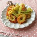 Newチヨコっと♪'s cooksnap of when they made ちくわとカリフラワーのカレー塩炒め.