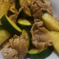 クック2ZI2SM☆'s cooksnap of when they made 簡単　時短　節約　ズッキーニ豚バラおかず.