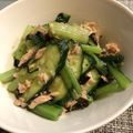 もぐとっぽ's cooksnap of when they made きゅうりと小松菜のツナ塩昆布和え.