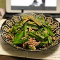 kohamona's cooksnap of when they made ハマる！ニラの辛ナムル.
