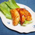 バカリャウ's cooksnap of when they made 母から受け継ぐ「鶏ささみのくわ焼き」.