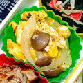 nosso's cooksnap of when they made しめじと卵のマヨ炒め.
