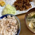 shokotang's cooksnap of when they made 豚こまde生姜焼き☆.