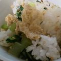 あゆたっくん's cooksnap of when they made 小松菜と揚げの混ぜご飯.