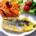 ｍｔｒ・ｔ's cooksnap of when they made お弁当にも♪あじのカレーチーズピカタ.
