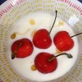 へい♡ゆー♡'s cooksnap of when they made さくらんぼヨーグルト.