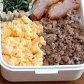☆まりもキッチン☆'s cooksnap of when they made すき焼きのたれで豚そぼろ.
