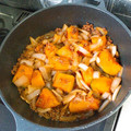 れん◈'s cooksnap of when they made 時短簡単☆かぼちゃとひき肉のそぼろ煮.