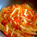 ●紅一点ママ's cooksnap of when they made 簡単もう一品☆じゃがいものきんぴら.