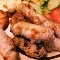 まきまき412's cooksnap of when they made ✿簡単ごちそう✿大葉入り肉巻きエリンギ✿.