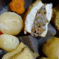 クックGCMPUO☆'s cooksnap of when they made 肉詰め厚揚げ煮.