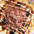 プップクック☆☆☆'s cooksnap of when they made 簡単！きのことシーフードのお好み焼き.