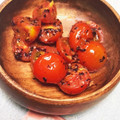 さゆべえ's cooksnap of when they made ミニトマトのゆかりにんにく炒め.