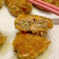 めぐりこちゃん's cooksnap of when they made 私の自慢！ブロッコリー入り♪メンチカツ.