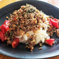 keagle221's cooksnap of when they made 焦がし納豆とたくあんの冷やしうどん.