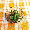 ﾁｲﾁｬﾝﾏﾏ's cooksnap of when they made いんげんのごまあえ.