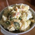クックノンパパ's cooksnap of when they made チーズ入り☆ポテトサラダ.